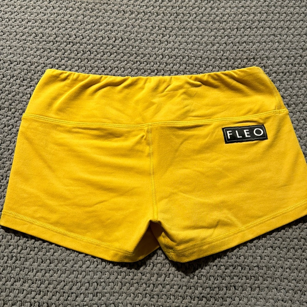 Gold Fleo Shorts!